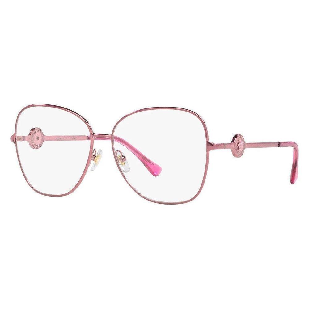 NWT Versace VE1289 Metallic Pink 55mm Eyeglasses